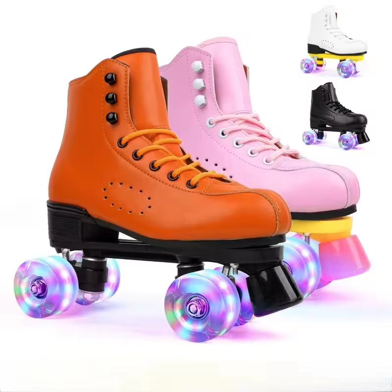  high quality outdoor flashing roller skates