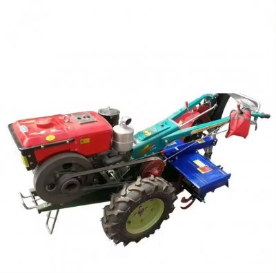 Multipurpose farming mini walk behind tractor price diesel e