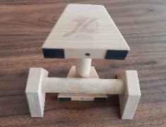 Wood Parallettes Non-Slip exercise arm Push-Ups