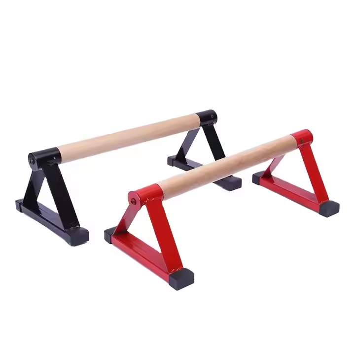 Wooden Push Up Parallettes Bar